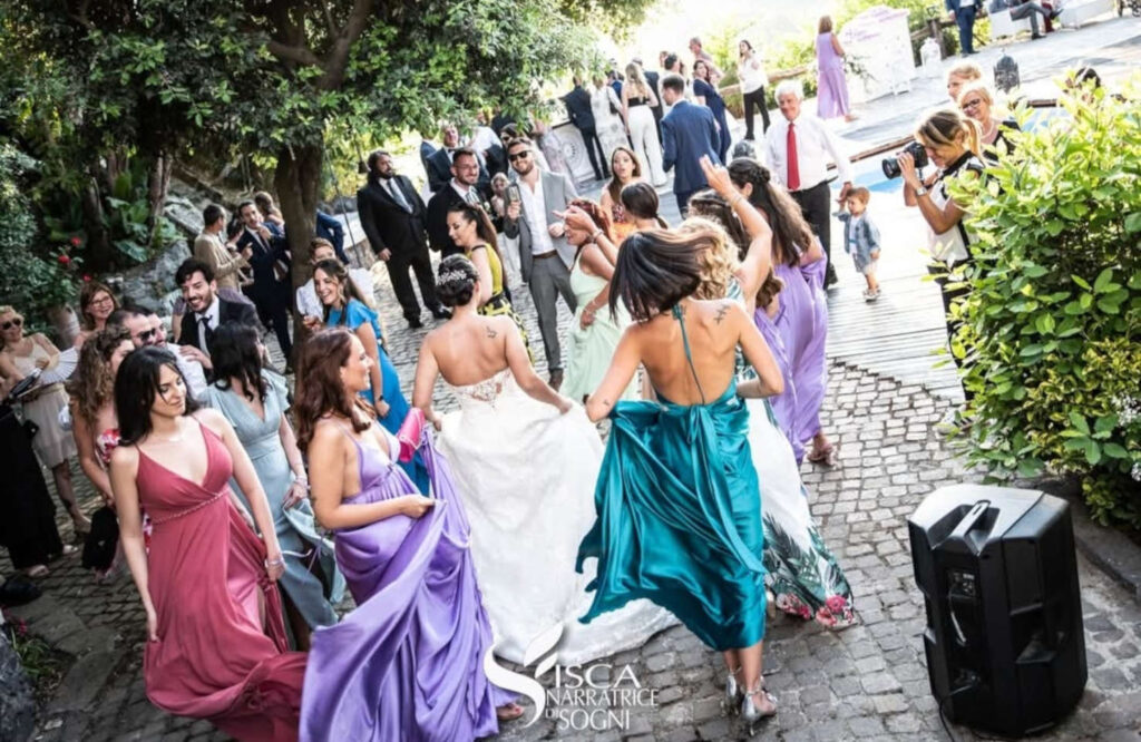 festa matrimonio ballo damigelle